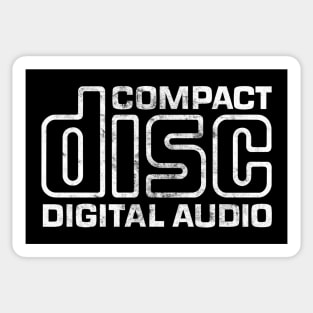 Compact Disc Nostalgic Sticker